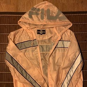 Lite pink reflective jogger